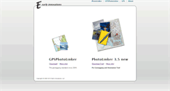 Desktop Screenshot of earlyinnovations.com