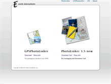 Tablet Screenshot of earlyinnovations.com